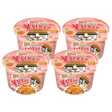 불닭볶음면 로제 큰컵 105g, 4개