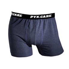 PYX 品業興 銀盾遠紅外線機能健康男褲，減菌專利纖維布，彈性鬆緊帶, XL, 藍色