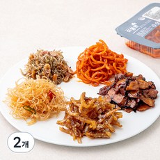 맛다린 호두 멸치조림 90g + 간장오다리조림 120g + 오징어채조림 70g + 진미채 90g + 쥐포채간장조림 90g, 2세트