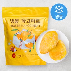 냉동 망고미트, 500g, 1개