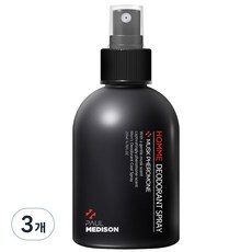 폴메디슨 남성용 옴므 데오드란트 스프레이 머스크페로몬향, 200ml, 3개 - 폴메디슨남성청결제