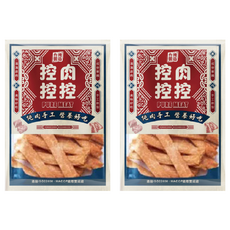 控肉控控 寵物肉乾, 起司雞肉條 80g 台灣製造 犬用零食, 2包