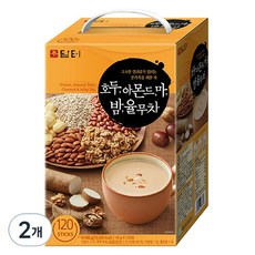 담터 호두 아몬드 마 밤 율무차, 18g, 120개입, 2개