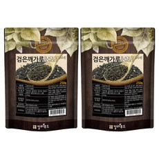 컬러푸드 국산 볶음 검은깨가루, 250g, 2개