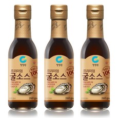 청정원 프리미엄 굴소스, 260g, 3개