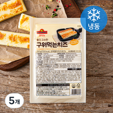 코다노 쫄깃 고소한 구워먹는 치즈 (냉동), 250g, 5개