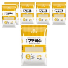 몽고식품 구포국수 소면, 3kg, 6개