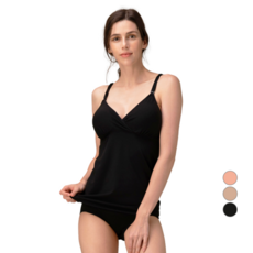 IUNIQUE 莫代爾棉純色哺乳背心