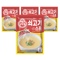 오뚜기 쇠고기 스프, 80g, 4개