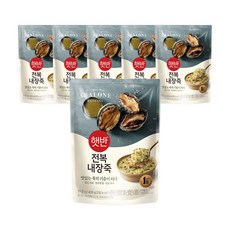 햇반 전복 내장죽, 6개, 420g