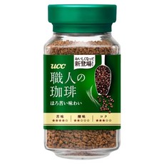 ucc 職人的珈琲 職人苦味即溶咖啡, 90g, 1瓶