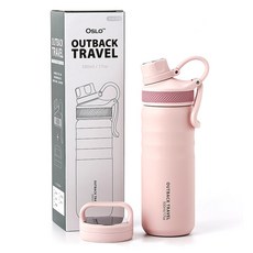오슬로 아웃백 트래블 텀블러, 핑크, 500ml, 1개 500ml, 핑크