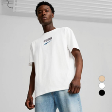 [PUMA]푸마_남성용_다운타운 로고 티셔츠_DOWNTOWN LOGO TEE_62061701