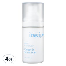 아이레시피 아쿠아피토플렉스 크림 인 토너 미스트, 60ml, 4개