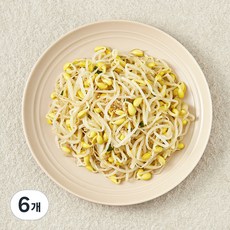 남도애꽃 콩나물 무침, 210g, 6개