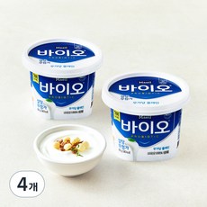 매일바이오 무가당 플레인, 450g, 4개
