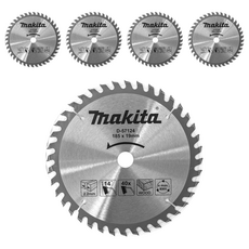 Makita 牧田 TCT木材圓鋸片D-57124, 5個