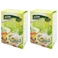 活力百匯 青蔬什錦糙米粥, 240g (40g x 6入), 台灣第一味, 2盒