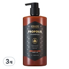 케라시스 프로폴리스 에너지 플러스 샴푸, 1000ml, 3개