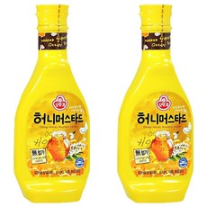 오뚜기 허니머스타드 소스, 535g, 2개 535g, 2개