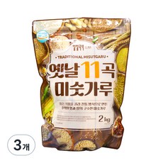 태광선식 옛날 11곡 미숫가루, 2kg, 3개