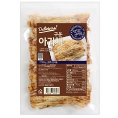 해맑은푸드 구운 아귀채, 200g, 1개