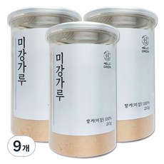 헬로우그린 미강가루, 210g, 9개