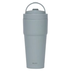WOKY 沃廚 台灣公司貨 雙層陶瓷渾圓杯, 紺青藍, 750ml, 1個