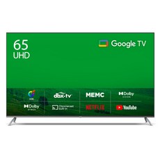 더함 4K UHD LED 구글 OS TV, 165cm(65인치), UA651UHD M8X CHIQ 2023, 스탠드형,