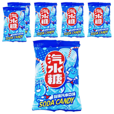 MORINAGA 森永 汽水糖, 彈珠汽水口味, 23g, 6包