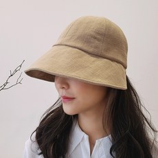 제이제이나인 여성용 뒷 벨크로 다운 벙거지 JS522