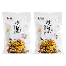 Jane's Treasures 果珍如此 綜合米果 (醬燒味), 6種精選米果堅果組合, 119g, 2袋