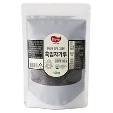 햇님마을 햇빛에 검게 그을린 흑임자 가루, 100g, 1개