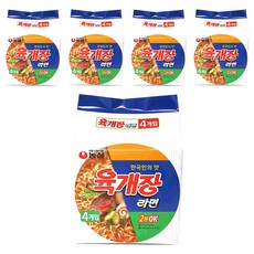 육개장 라면 116g, 20개
