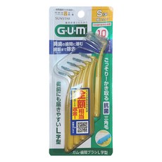SUNSTAR 三詩達 牙周護理L型牙間刷 S, 1mm, 10個, 1組