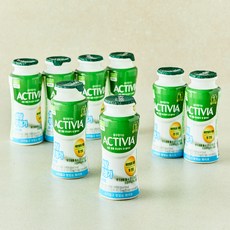 액티비아 설탕 무첨가 병 화이트 플레인, 130ml, 8개입, 1개