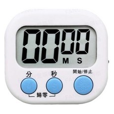 FANCY LIFE 電子計時器, 正倒數計時, 操作簡單, 超大螢幕, 1個, JS-118