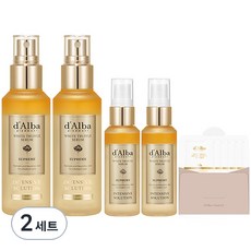 달바 화이트 트러플 수프림 인텐시브 세럼 100ml x 2p + 50ml x 2p + 클렌저 15ml 세트, 2세트