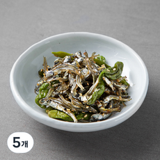 반찬천국 꽈리고추멸치, 160g, 5개
