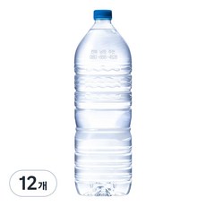 웅진 깊을수록 무라벨, 2L, 12개