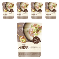 아워홈 진한 사골곰탕, 300g, 5개