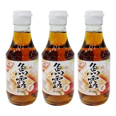 QUA-QUALITY 葵果 純品魚露, 無添加防腐劑、味精及人工色素，200毫升, 200g, 3瓶
