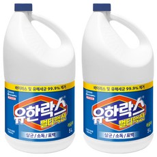 유한락스 유한양행 멀티액션 레귤러, 5L, 2개