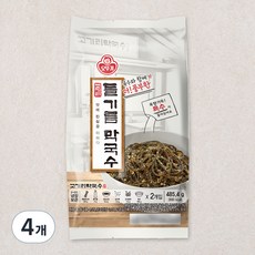오뚜기 고기리 들기름 막국수 2인분, 485.4g, 4개