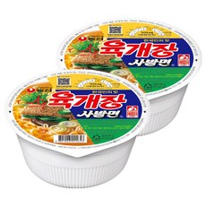 NONGSHIM 農心 韓國境內版 辣牛肉湯麵 86g, 2入