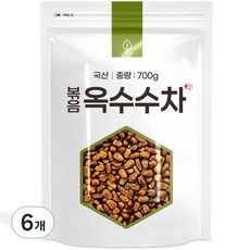 자연초 볶음옥수수차, 700g, 1개입, 6개