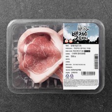 파머스팩 제주 돼지 1등급이상 암퇘지 미박앞다리 구이용 (냉장), 500g, 1개