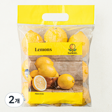 SUNKIST 레몬, 1kg, 2개