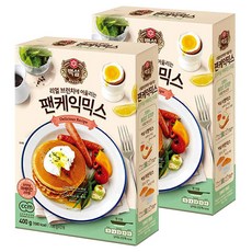 CJ 백설 팬케익 믹스, 400g, 2개