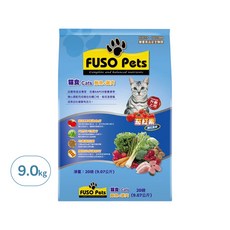 FUSO Pets 福壽 貓食 - 貓糧，鮪魚+雞肉口味，9.07公斤, 鮪魚 + 雞肉, 9.07kg, 1袋